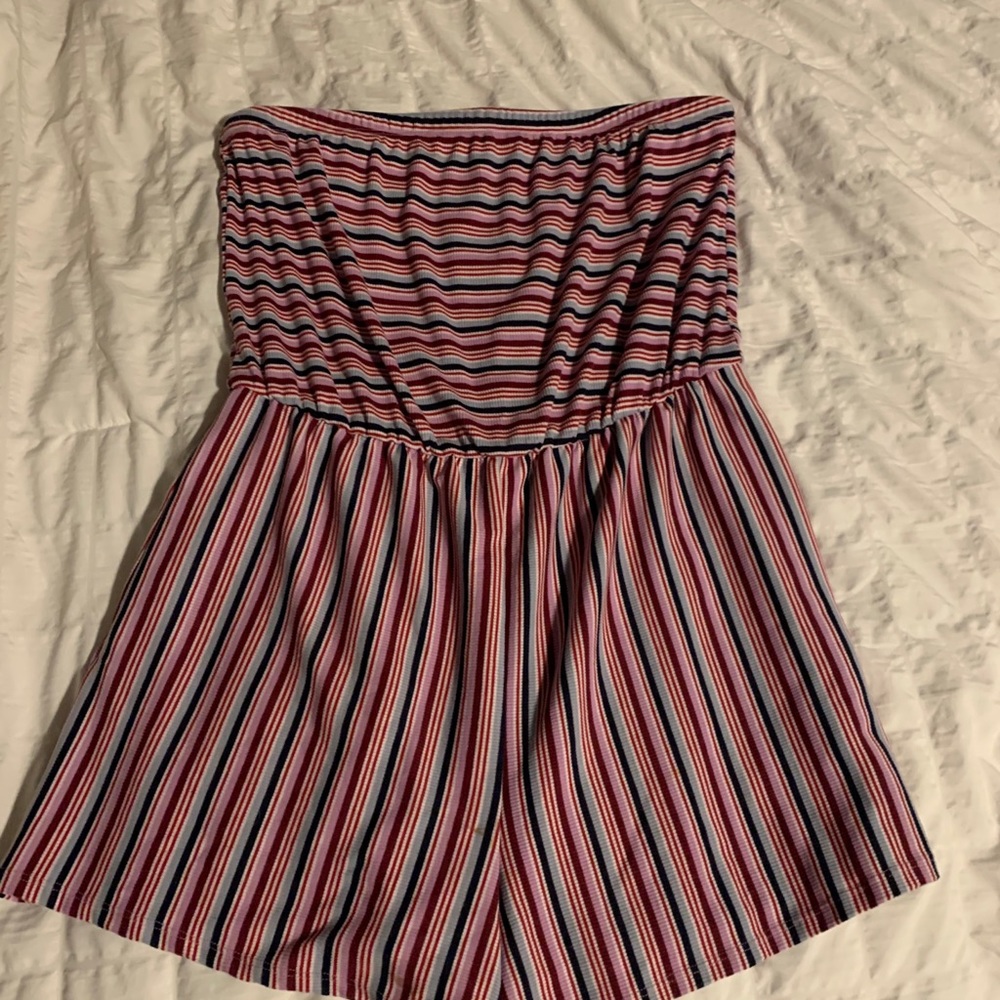 Wild fable strapless romper